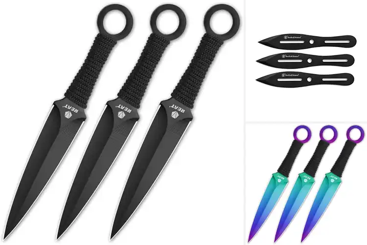 Detailed view of Best Beginner Throwing Knife Sets
