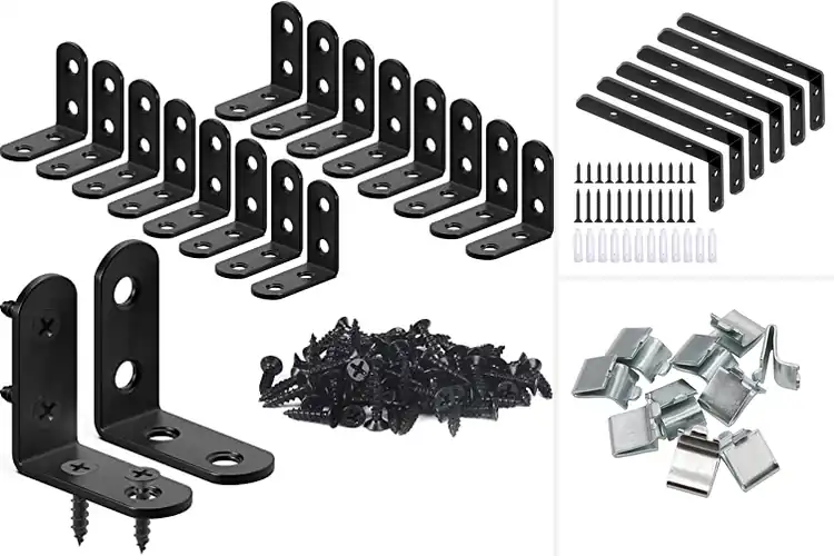 Detailed view of Best Bookshelf Support Brackets
