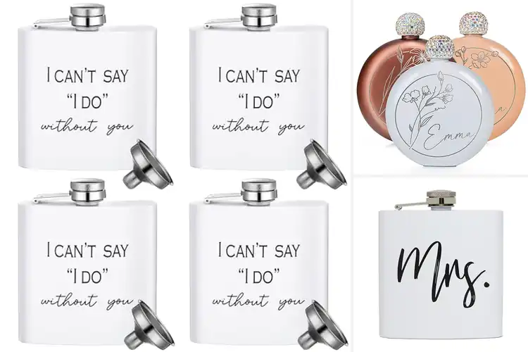 Detailed view of Best Bridesmaid Flasks: 10 Stylish & Durable Gifts