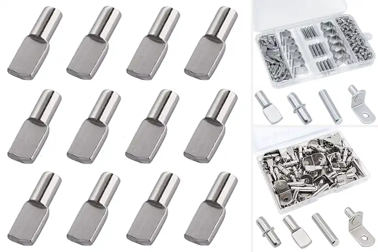 Detailed view of Best Cabinet Shelf Pins: Fix Sagging Shelves Now