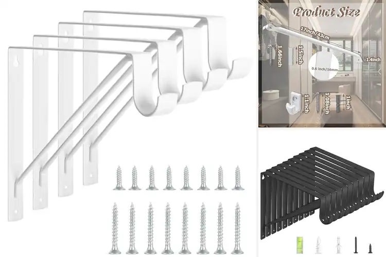 Detailed view of Best Closet Shelf Supports