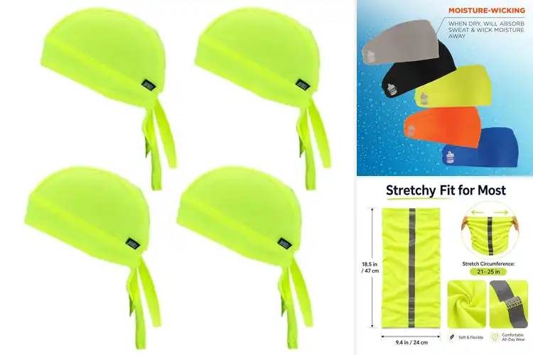 Detailed view of Best Construction Bandanas