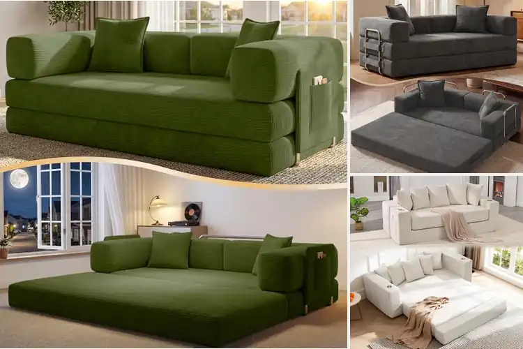 Detailed view of Best Convertible Sofa Beds: 10 Top Picks for Small Spaces