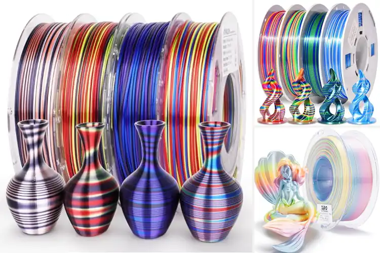 Detailed view of Best Fast Color Change Filaments