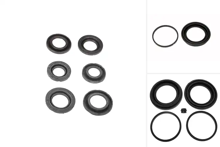 Detailed view of Best Front Disc Brake Caliper Piston Boots