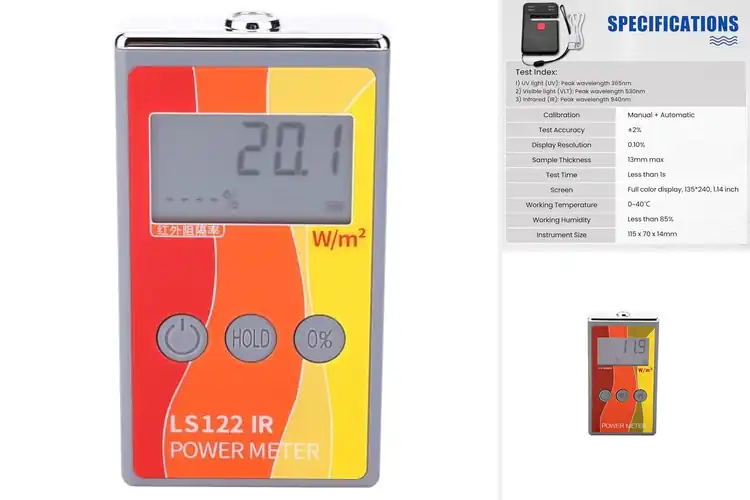 Detailed view of Best Infrared Rejection Meters