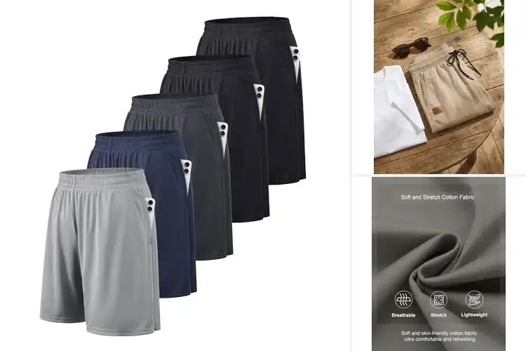 Detailed view of Best Lightweight Shorts For Men