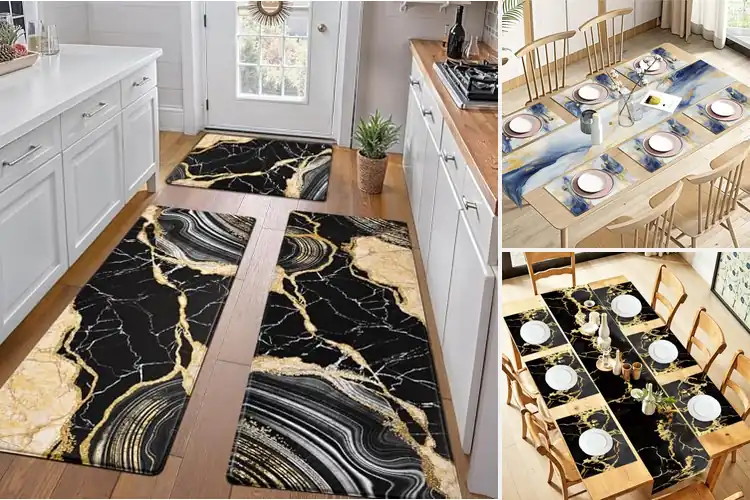 Detailed view of Best Marble Runner Sets: Top 10 Elegant Picks