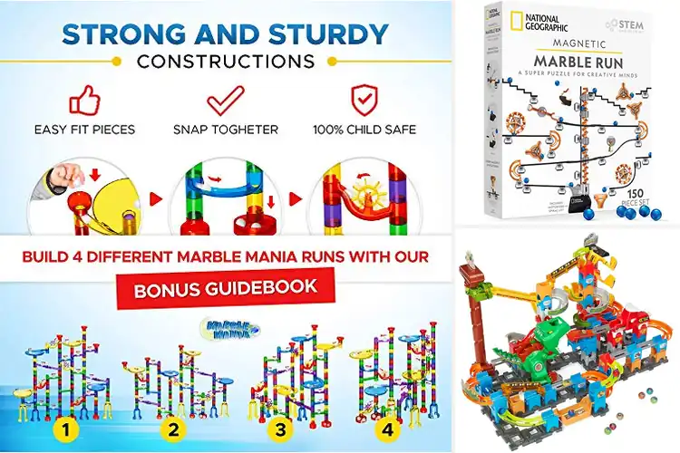 Detailed view of Best Marble Track Sets for Creative Play