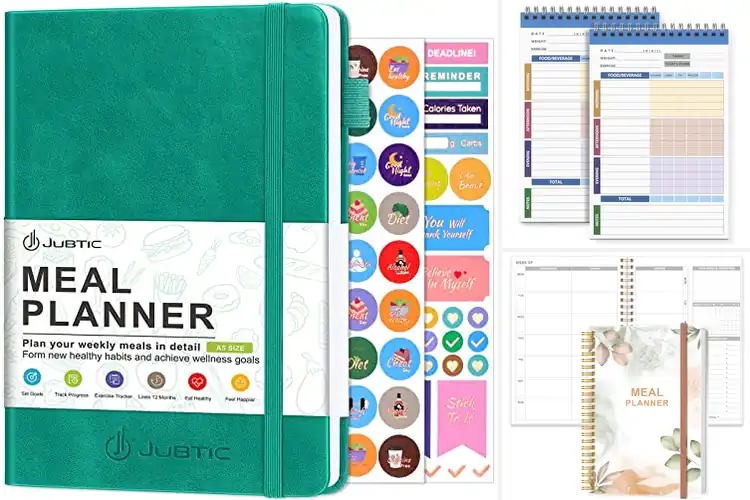 Detailed view of Best Meal Tracker Notebooks
