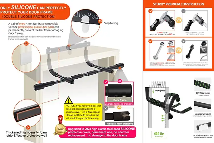 Detailed view of Best Multi-Position Pull Up Bars