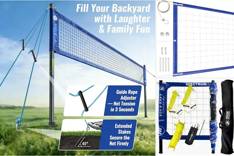 Detailed view of Best Outdoor Volleyball Nets