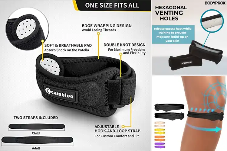 Detailed view of Best Pain Relieving Knee Bands
