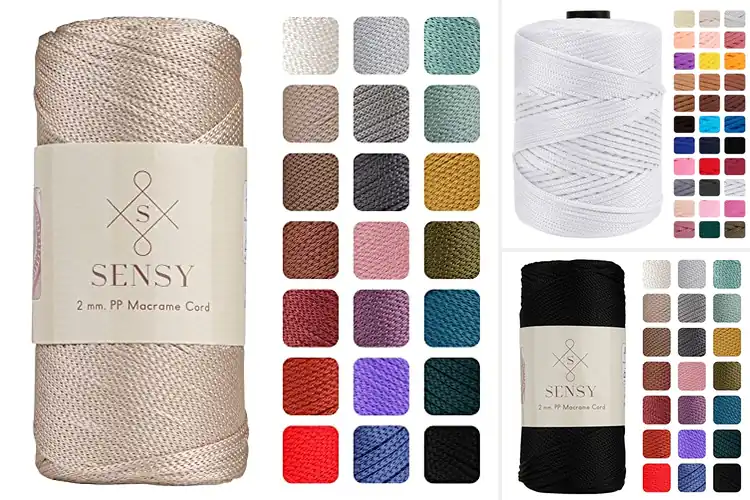 Detailed view of Best Polypropylene Macrame Cords