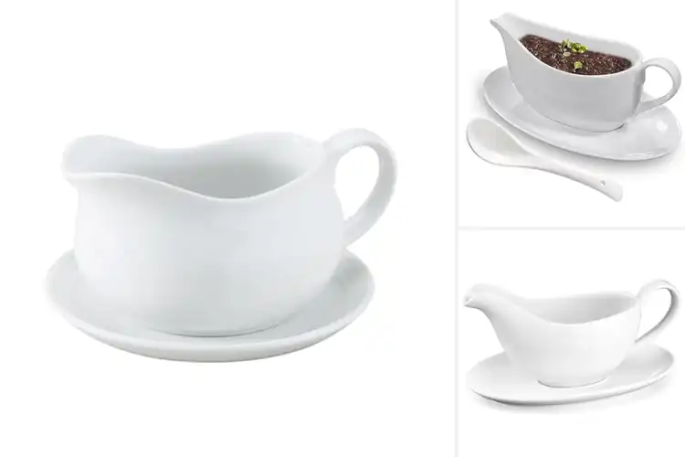 Detailed view of Best Porcelain Gravy Boats: Top 10 Picks for Elegant Dining