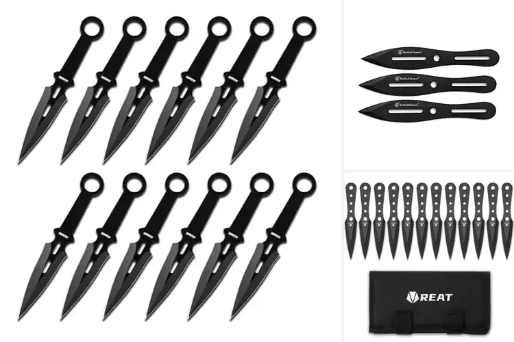 Detailed view of Best Professional Throwing Knife Sets