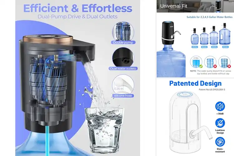 Detailed view of Best Rechargeable Water Dispensers