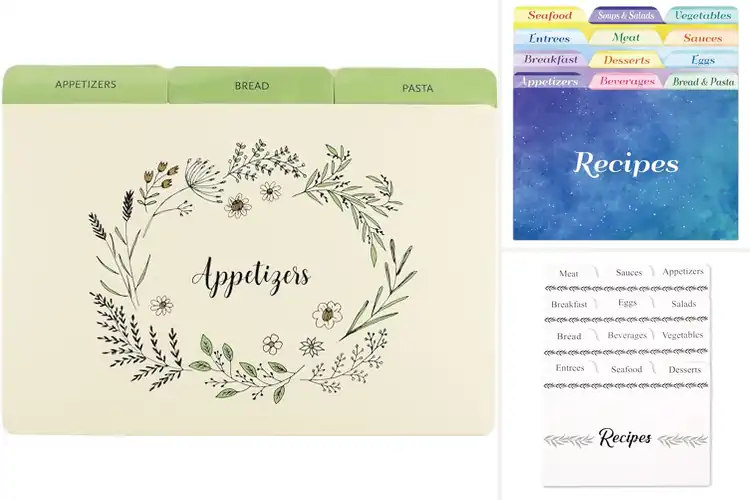 Detailed view of Best Recipe Dividers