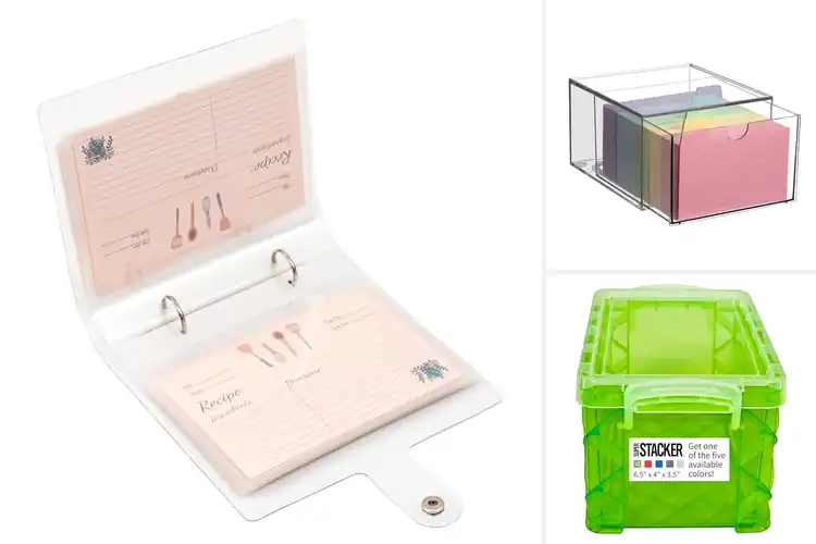 Detailed view of Best Recipe Storage Solutions