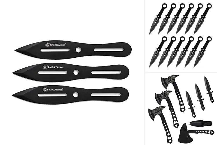 Detailed view of Best Recreation Throwing Knives