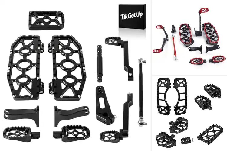 Detailed view of Best Road Glide Floorboards