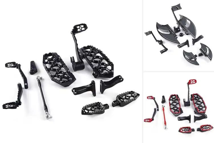 Detailed view of Best Street Glide Floorboards