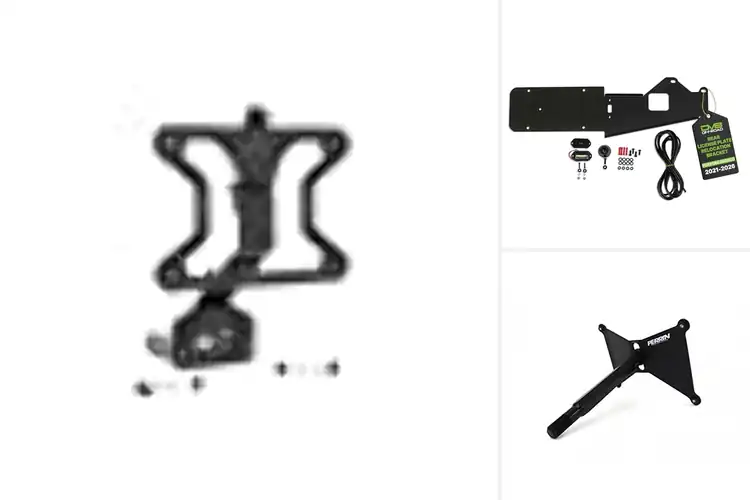 Detailed view of Best Tailgate License Plate Relocation Kits