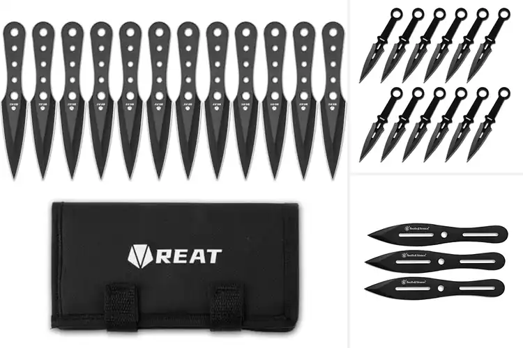 Detailed view of Best Throwing Knife Sets: Boost Accuracy & Skill