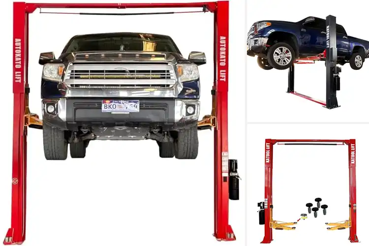 Detailed view of Best Two-Post Lifts