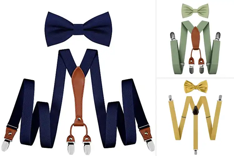 Detailed view of Best Wedding Suspenders Sets: Top 10 Picks for a Sharp Look