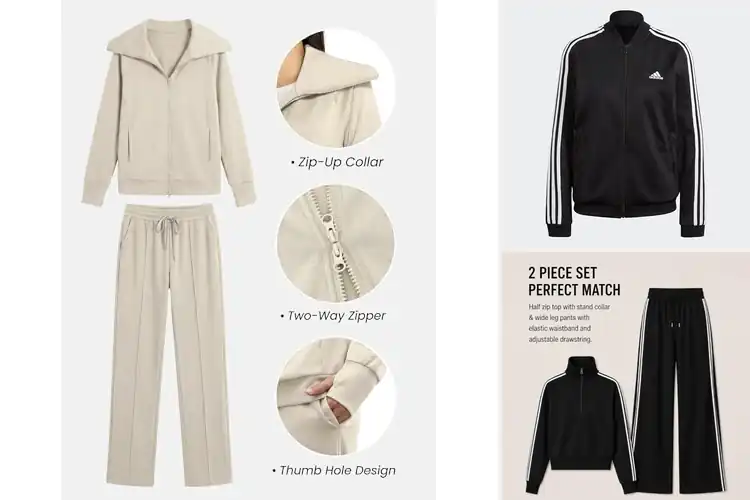 Detailed view of Best Womens Travel Tracksuits