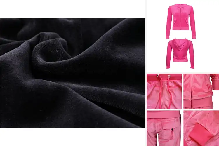 Detailed view of Best Womens Velour Tracksuits