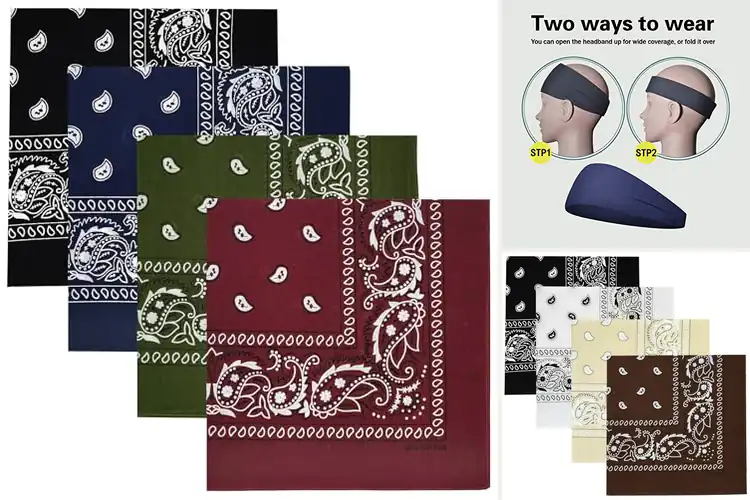 Detailed view of Best Workout Bandanas: Stay Cool and Focused